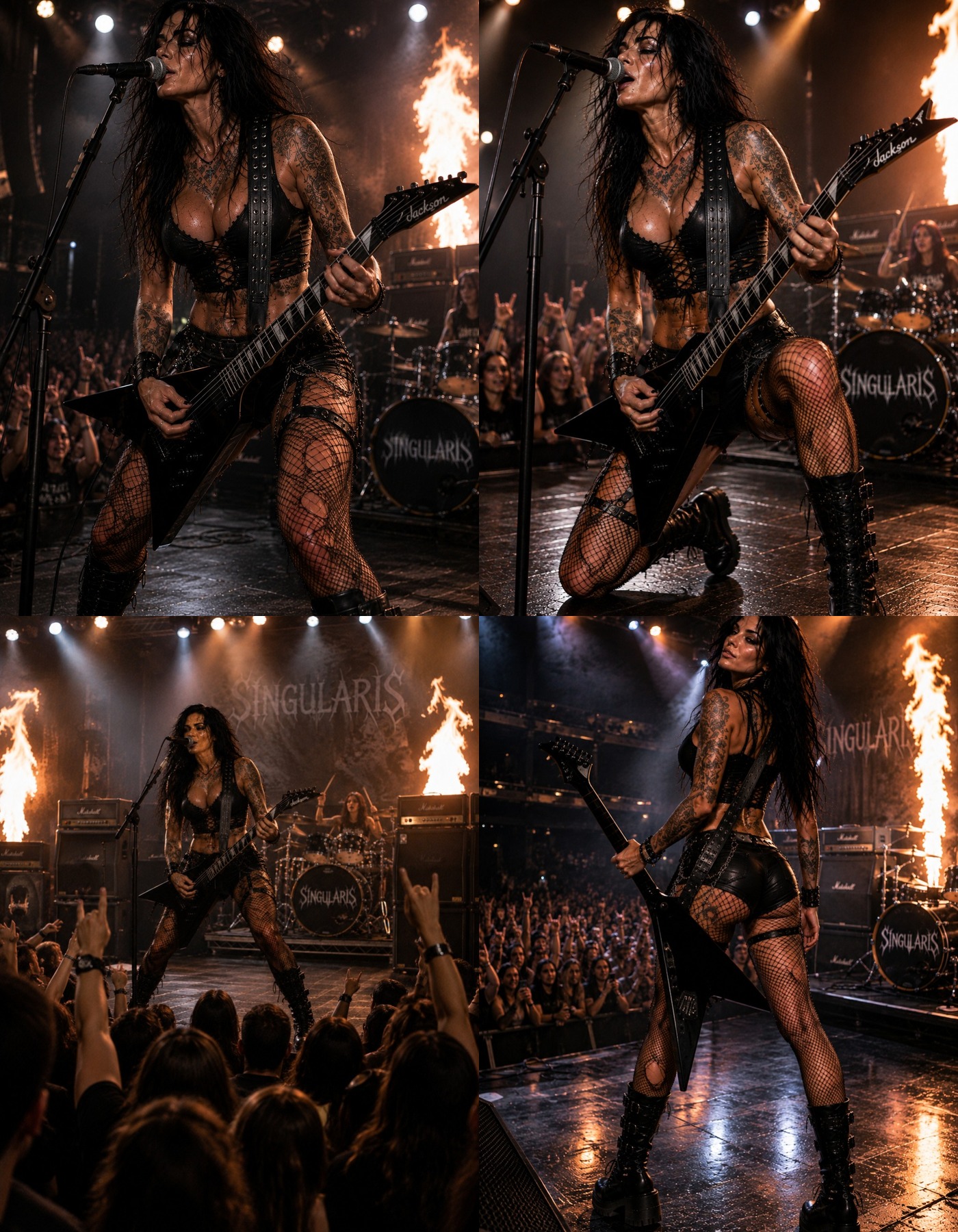 S1NGULARIS — The Show That Never Happened — imagined live concert photography